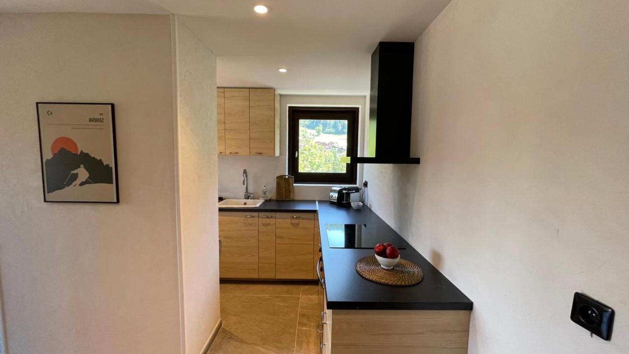 Morzine : Bel Appartement A 5 Mn Du Telepherique Luaran gambar